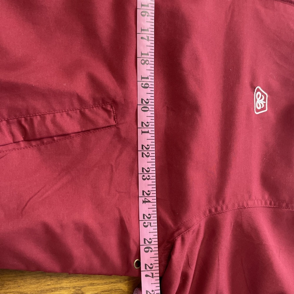 VTG Maroon Technology That Yields Men's Jacket XL - Picture 8 of 13